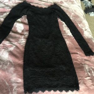 Black Lace Dress
